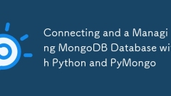使用Python和Pymongo的连接和管理MongoDB数据库
