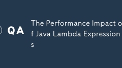 Die Leistungsauswirkungen von Java Lambda -Ausdrücken