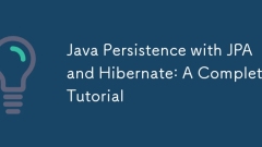 Kegigihan Java dengan JPA dan Hibernate: Tutorial Lengkap