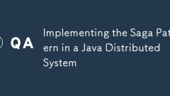 Implementierung des SAGA -Musters in einem Java -verteilten System