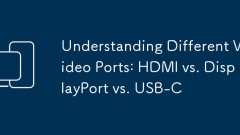Memahami Pelabuhan Video yang Berbeza: HDMI vs DisplayPort vs USB-C