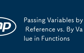 Passing Variables by Reference vs. By Value in Functions