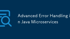 Erweiterte Fehlerbehandlung in Java Microservices