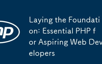 Fundament legen: Wesentliche PHP für angehende Webentwickler