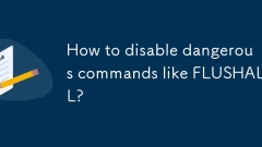 How to disable dangerous commands like FLUSHALL?
