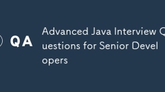 上級開発者向けの高度なJavaインタビューの質問