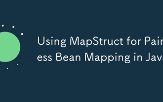 在Java中使用Mapstruct進行無痛豆地圖