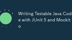 Writing Testable Java Code with JUnit 5 and Mockito