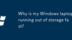 Warum geht mein Windows -Laptop schnell aus dem Speicher?