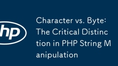 Caractère vs octet: la distinction critique dans la manipulation de la chaîne PHP