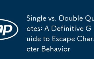 Single vs Quotes doubles: un guide définitif pour échapper au comportement des personnages