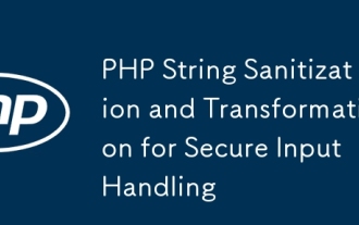 php字符串的消毒和轉換用於安全輸入處理