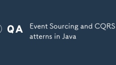 Event Sourcing and CQRS Patterns in Java