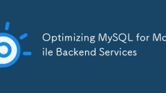 優化移動後端服務的MySQL