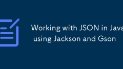 Working with JSON in Java using Jackson and Gson