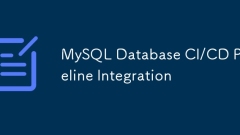 Intégration du pipeline CI / CD de base de données MySQL