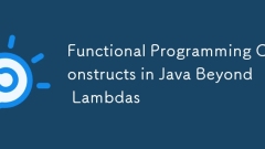 Functional Programming Constructs in Java Beyond Lambdas