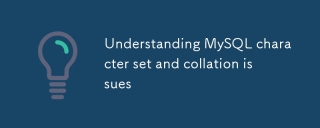 Understanding MySQL character set and collation issues