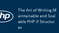 The Art of Writing Maintainable and Scalable PHP if Structures