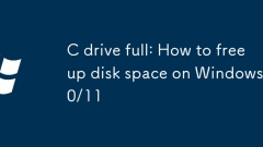 C lecteur complet: comment libérer l'espace disque sur Windows 10/11