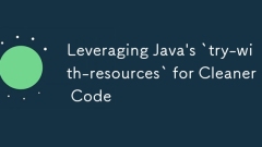 Leveraging Java's `try-with-resources` for Cleaner Code