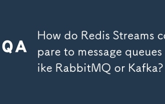 REDIS流如何与RabbitMQ或Kafka之类的消息队列进行比较?