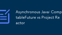 非同期Java:CompletableFuture vs Project Reactor