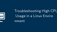 Troubleshooting High CPU Usage in a Linux Environment