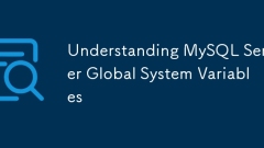 了解MySQL Server全局系统变量
