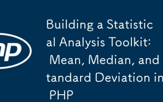 Building a Statistical Analysis Toolkit: Mean, Median, and Standard Deviation in PHP