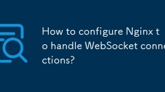 WebSocket 연결을 처리하도록 NGINX를 구성하는 방법은 무엇입니까?
