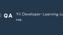 Yii Developer: Learning curve.