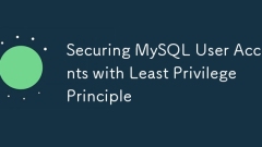 Sécuriser les comptes d'utilisateurs MySQL avec le moins de privilège principe