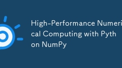 Pengkomputeran berangka berprestasi tinggi dengan python numpy