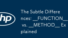 Perbezaan halus: __function__ vs __method__ dijelaskan