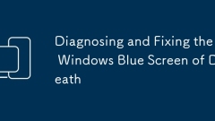 Diagnose und Behebung des Windows Blue -Bildschirms des Todes
