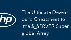 Lembaran cheatsher pemaju utama ke array superglobal $ _server