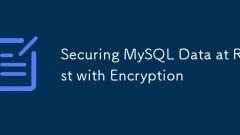 暗号化で静止状態でMySQLデータを保護します