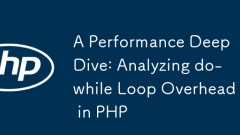 Ein Performance Deep Dive: Analyse von DO-While-Schleifen-Overhead in PHP