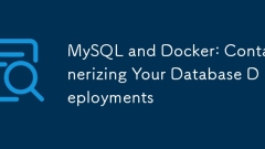 MySQLおよびDocker:データベースの展開をコンテナ化します