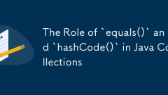 Peranan `sama ()` dan `hashcode ()` dalam koleksi java