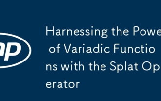 Harnessing the Power of Variadic Functions with the Splat Operator