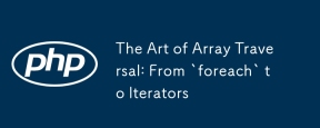 The Art of Array Traversal: From `foreach` to Iterators