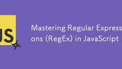 在JavaScript中掌握正則表達式(REGEX)
