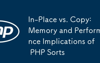In-Place vs. Copy: Memory and Performance Implications of PHP Sorts