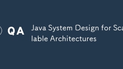 Java -Systemdesign für skalierbare Architekturen