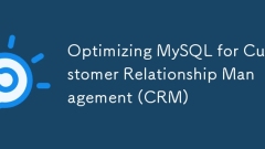 优化客户关系管理(CRM)的MySQL