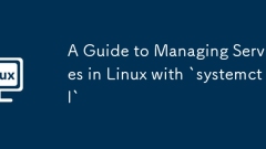 Ein Leitfaden zum Verwalten von Diensten in Linux mit `systemctl`