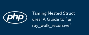 Taming Nested Structures: A Guide to `array_walk_recursive`