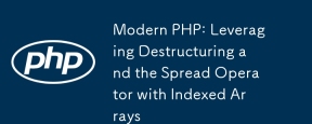 Modern PHP: Leveraging Destructuring and the Spread Operator with Indexed Arrays